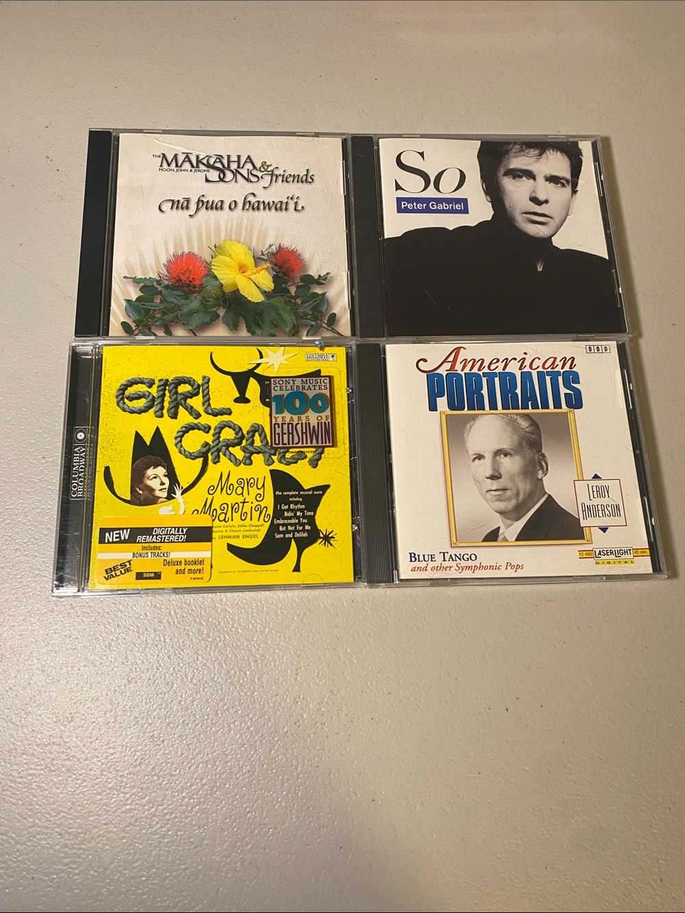 Assorted Classic Music CD Collection - Yellow, White, Black Covers
